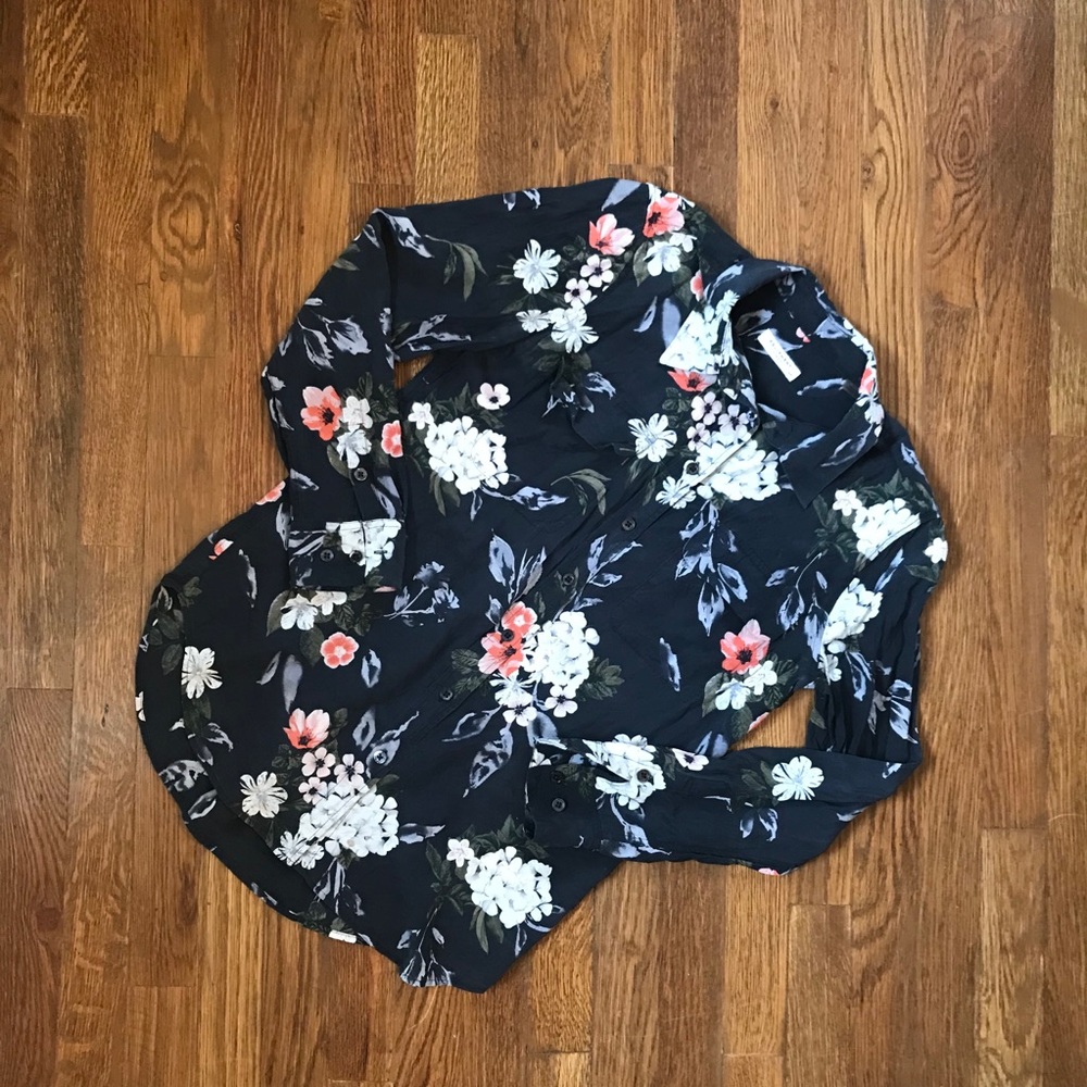 Equipment Floral Button Down - Picture 1 of 5